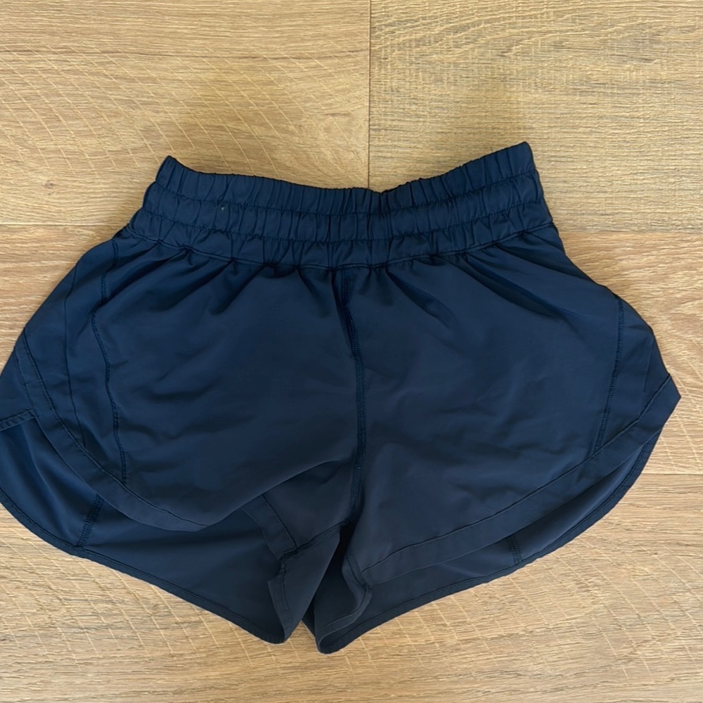 Lululemon Athletica navy tracker Shorts